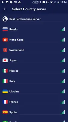 Secure VPN android App screenshot 0